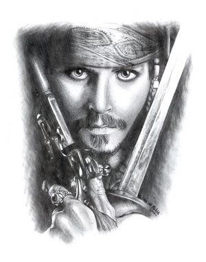 _Captain_Jack_Sparrow__by_MadziaVelMadzik